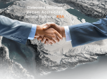 Ctelecoms Becomes Veeam Accredited Service Partner in KSA!