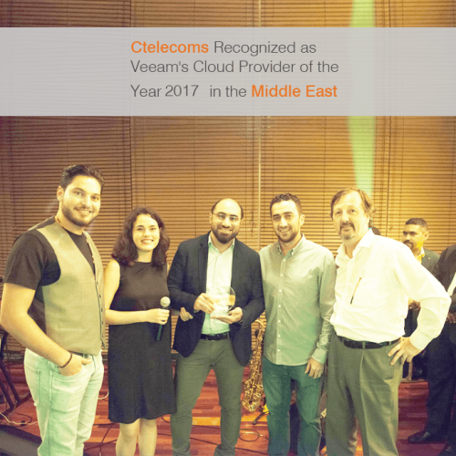 Ctelecoms is Cloud Provider of the Year 2017 in the Middle East